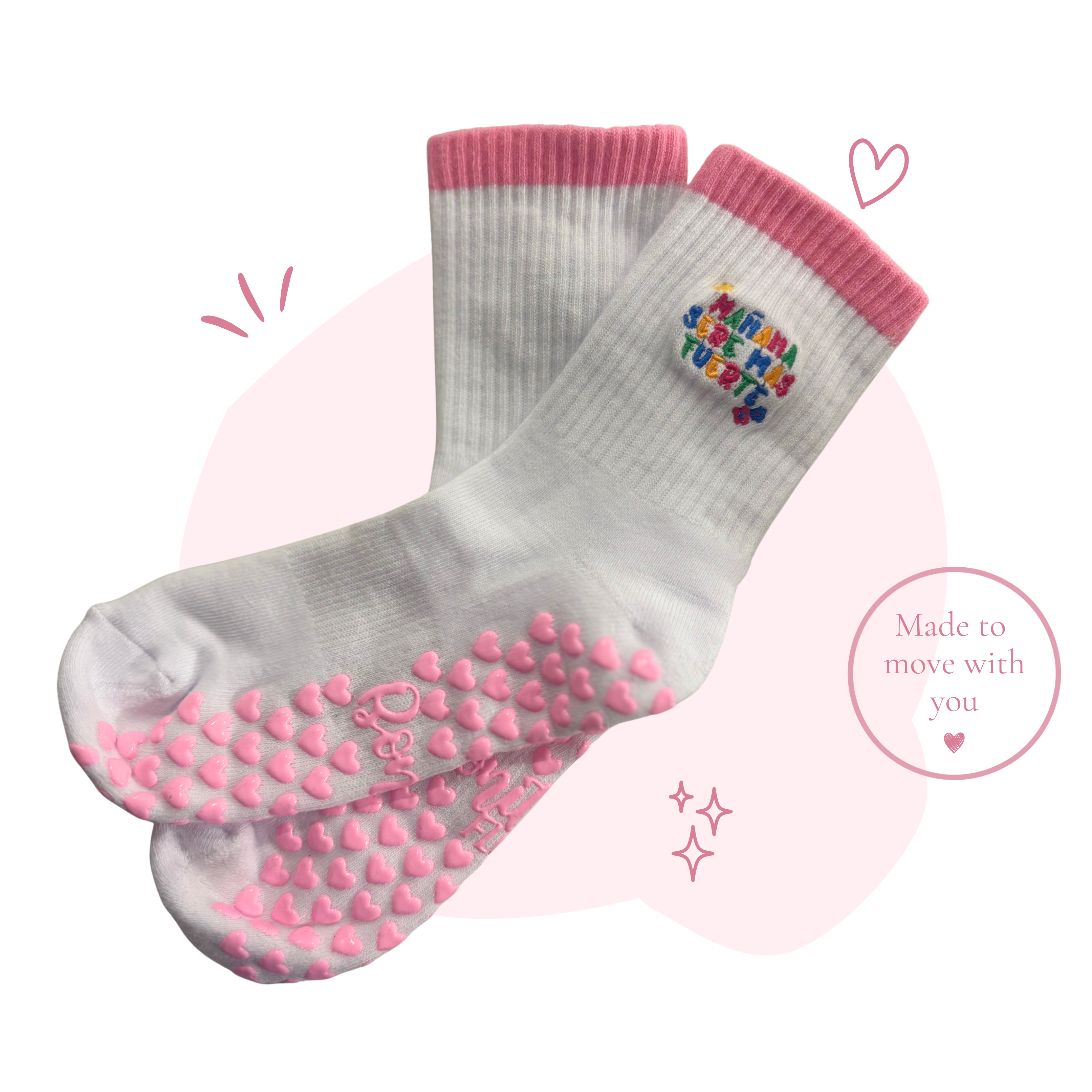 Manana Sere Más Fuerte Grip Socks
